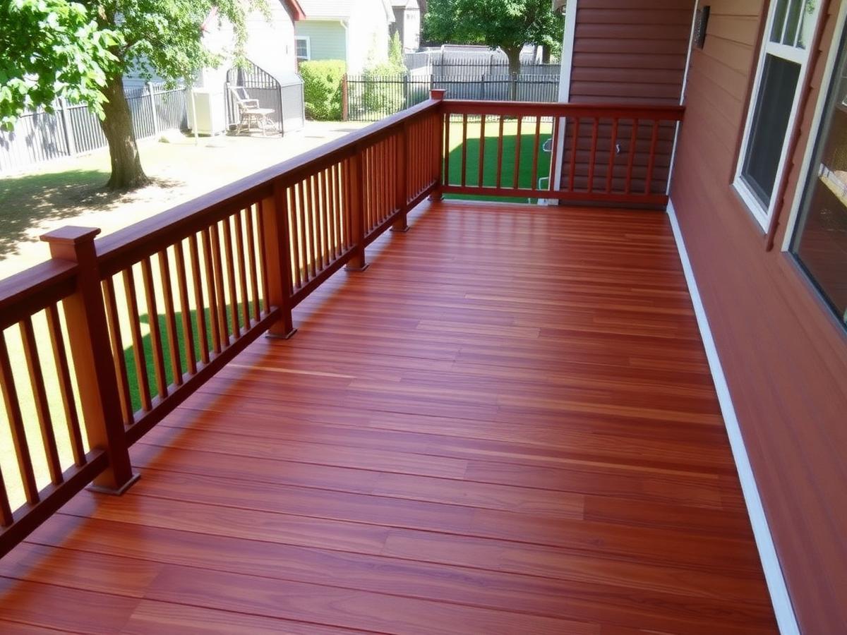 Deck & Fence Painting project by A1 Lime Painting & Metal Door